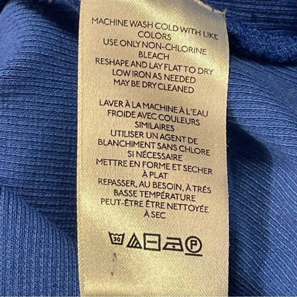 MAEVE by ANTHROPOLOGIE Poplin Ruffle Tube Top in Blue - Picture 8 of 10